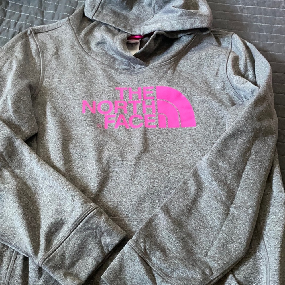 The North Face sweatshirt